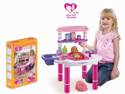 BABY BATH TABLE(DOLL NOT INCLUDED) - HP1025727
