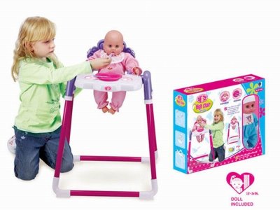 BABY HIGH CHAIR W/DOLL - HP1025734