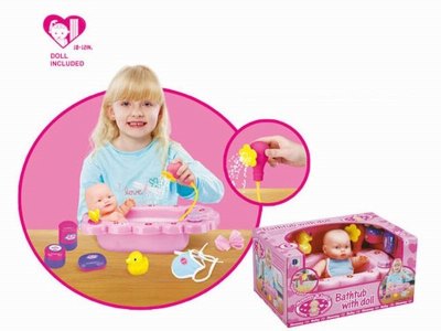 BABY BATHTUB W/DOLL - HP1025741