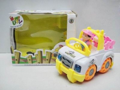 B/O FARMER CAR W/LIGHT & MUSIC - HP1025818