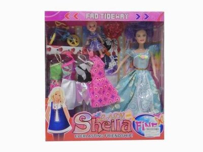 BENDABLE DOLL W/ACCESSORIES(SOLID BODY) - HP1025827