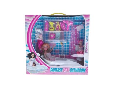 B/O WATER SPRAY DOLL SET - HP1025833