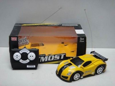 4 FUNCTION R/C CAR W/LIGHT ORANGE,YELLOW - HP1025842
