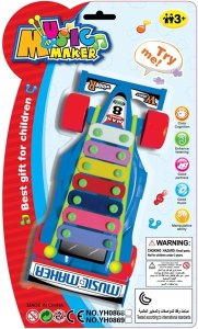 PULL LINE XYLOPHONE BULE/RED - HP1025846