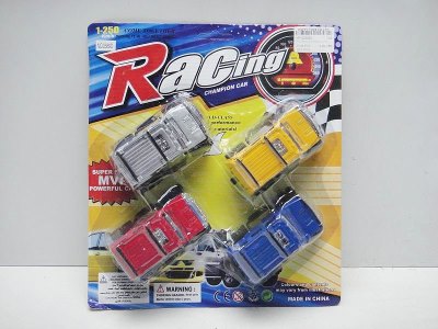 PULL BACK CAR 4PCS 4COLOR - HP1025920