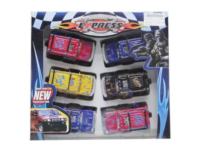 PULL BACK CAR 4PCS 4COLOR - HP1025922