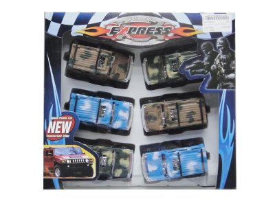PULL BACK CAR 4PCS 4COLOR - HP1025923