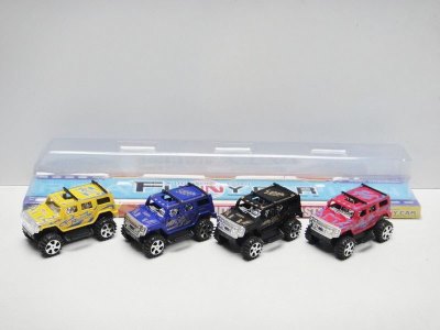 PULL BACK CAR 4PCS 4COLOR - HP1025924