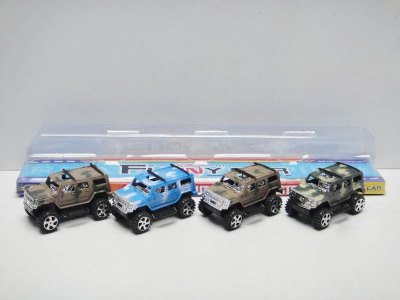 PULL BACK CAR 4PCS 4COLOR - HP1025925