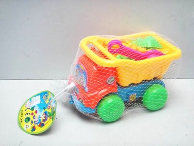 BEACH SET ORANGE/GREEN 6PCS - HP1026071