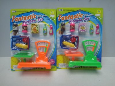 KITCHEN SET 2ASST.ORANGE/GREEN - HP1026104