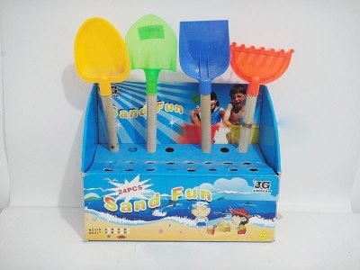 BEACH SET 4ASST 24PCS/DISPLAY - HP1026154