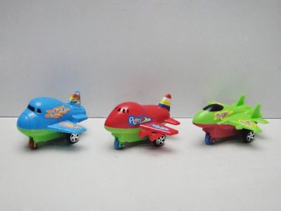 PULL BACK PLANE RED/BLUE/GREEN - HP1026361