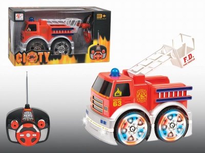 4FUNCTION R/C FIRE TRUCK W/LIGHT & MUSIC - HP1026399