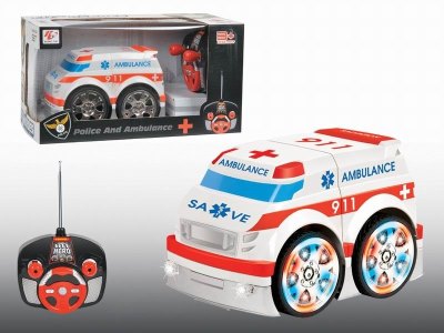 4FUNCTION R/C AMBULANCE W/LIGHT & MUSIC - HP1026404