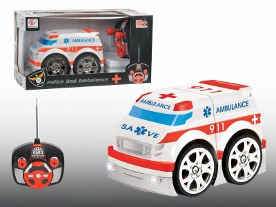 4FUNCTION R/C AMBULANCE CAR W/LIGHT  - HP1026405