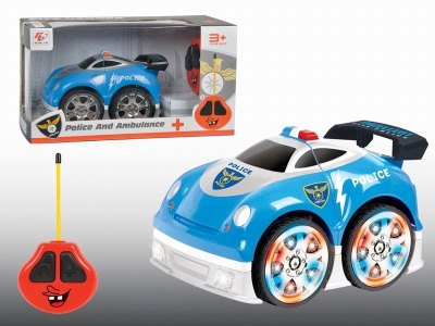 2FUNCTION R/C POLICE CAR W/LIGHT & MUSIC - HP1026417
