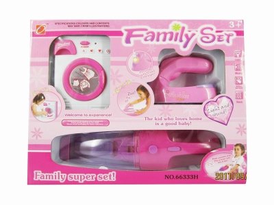 WASHING MACHINE W/LIGHT & MUSIC,DUST CLEANER,IRON CAN SHAKE - HP1026434