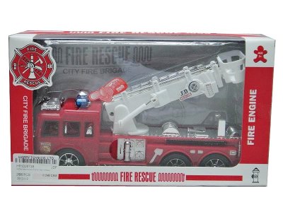 FRICTION FIRE ENGINE W/LIGHT & IC INCLUDED BUTTONCELL - HP1026738