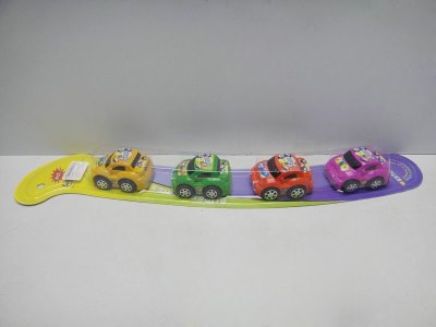 PULL BACK CAR 4PCS - HP1026883