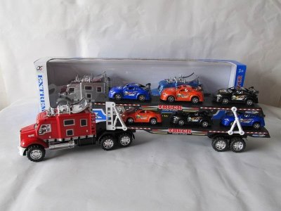 FRICTION TRUCK W/6 FREE WAY CAR - HP1026963