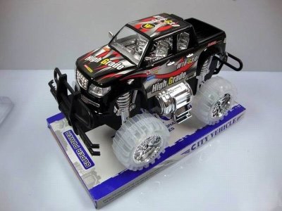 FRICTION CAR  W/LIGHT & MUSIC,INCLUDED BATTERY ，BLUE,ORANGE,BLACK - HP1026992