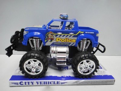 FRICTION POLICE CAR BLUE/BLACK - HP1026995
