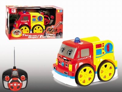 4FUNCTION R/C POLICE CAR W/LIGHT & MUSIC - HP1027176