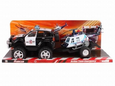 FRICTION POLICE SET CROSSCOUNTRY CAR & PLANE) - HP1027269