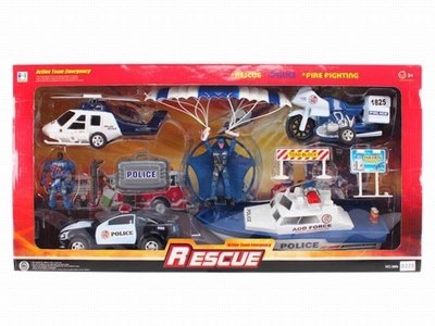 FRICTION POLICE TRUCK SET - HP1027273
