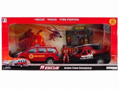 FRICTION FIRE TRUCK SET - HP1027280