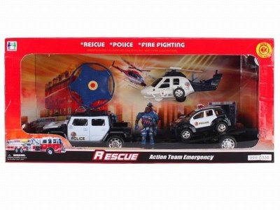 FRICTION POLICE TRUCK SET - HP1027281