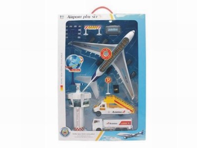 FRICTION PLANE SET W/SOUND & LIGHT,INCLUDE 2 BUTTON CELL - HP1027302