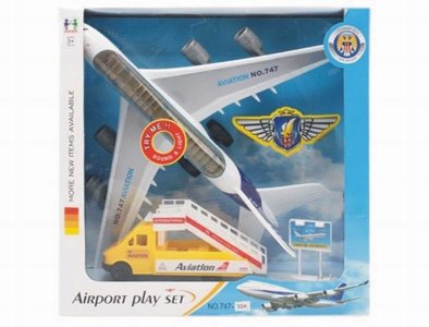 FRICTION PLANE SET W/SOUND & LIGHT,INCLUDE 2 BUTTON CELL - HP1027342