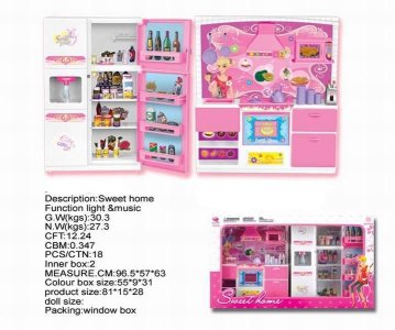 KITCHEN PLAY SET W/LIGHT & MUSIC - HP1027353