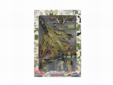 FRICTION MILITARY SET W/SOUND & LIGHT,INCLUDE 2 BUTTON CELL - HP1027403