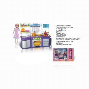 FURNITURE PLAY SET W/DOLL & LIGHT & SOUND - HP1027412