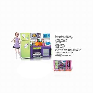 FRIDGE W/DOLL & LIGHT & SOUND - HP1027414