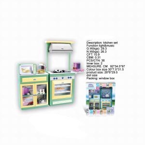 KITCHEN PLAY SET W/LIGHT & MUSIC - HP1027427