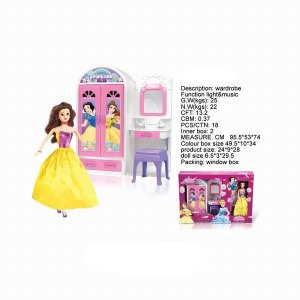FURNITURE W/DOLL & LIGHT & MUSIC - HP1027435