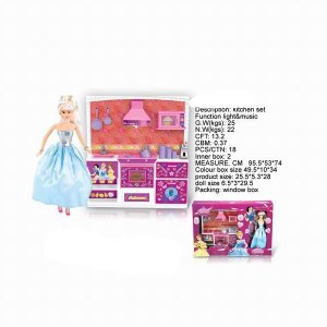 FURNITURE W/DOLL & LIGHT & MUSIC - HP1027437