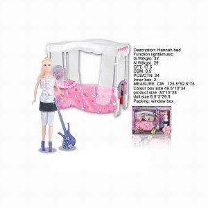 BED W/DOLL & LIGHT & MUSIC  - HP1027482