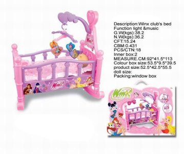 BABY BED W/LIGHT & MUSIC - HP1027505