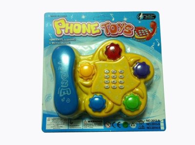 TELEPHONE SET W/LIGHT 3COLOR - HP1027543