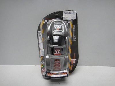 FRICTION RACING CAR BLACK/SILVER - HP1027760