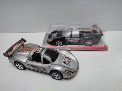 PULL LINE RACING CAR BLACK/SILVER - HP1027761