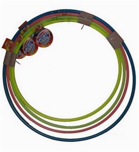 4 IN 1 HULAHOOP W/LIGHT BLUE/GREEN/YELLOW/PINK 82/76/72/66CM - HP1027807
