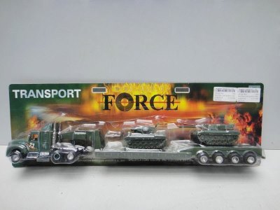 FRICTION CAR W/2PCS TANK - HP1027942