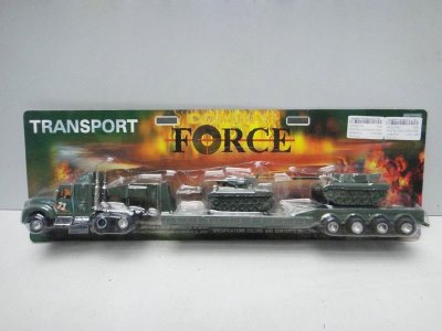 FRICTION CAR W/2PCS TANK - HP1027943