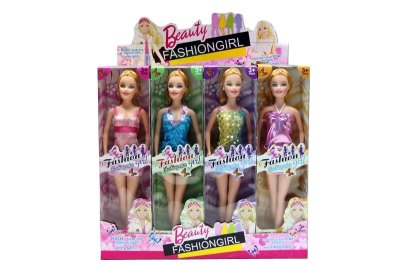 11.5”SOLID BODY DOLL 4ASST(16PCS/DISPLAY) - HP1028008